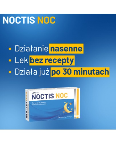 Noctis Noc 12,5 mg 14 tabletek