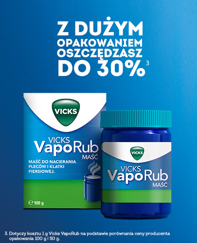 Vicks VapoRub maść do aromaterapii 100 g