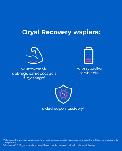 Oryal Recovery 16 tabletek musujących