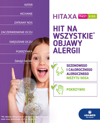 Hitaxa Fast Kids 0,5 mg/ml roztwór doustny 60 ml