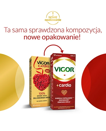 Vigor+ Cardio preparat witaminowy w płynie 1000 ml