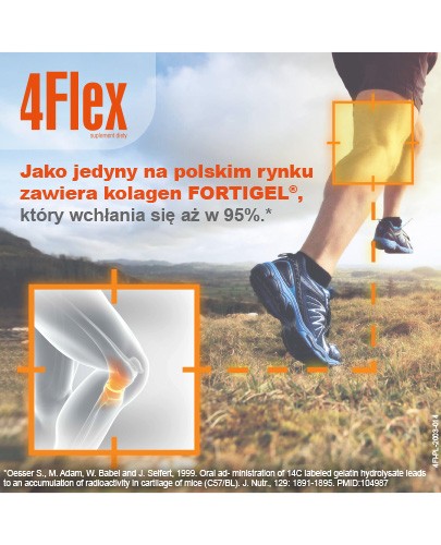 4 Flex kolagen nowej generacji z witaminą C 30 saszetek