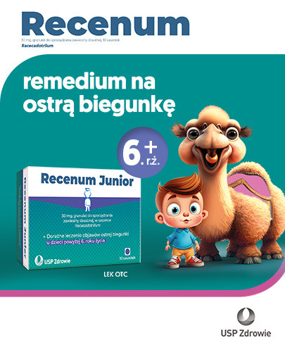 Recenum Junior 30 mg granulat do sporządzania zawiesiny doustnej 10 saszetek