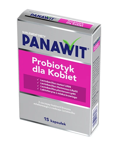 Panawit Probiotyk dla Kobiet 15 kapsułek + Dostawa za 0 zł