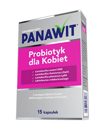 Panawit Probiotyk dla Kobiet 15 kapsułek + Dostawa za 0 zł