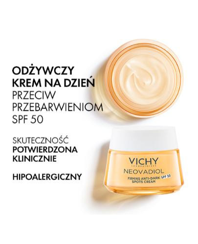 Vichy Neovadiol Postmenopauza odżywczy krem na dzień przeciw przebarwieniom SPF 50 50 ml