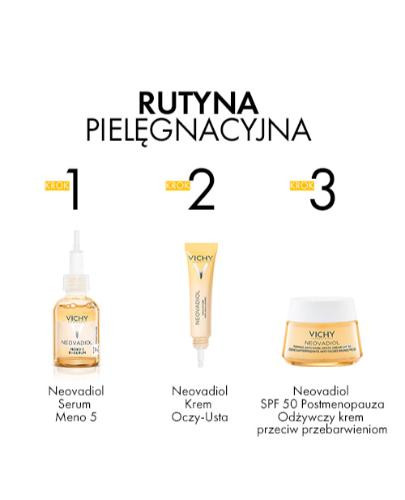 Vichy Neovadiol Postmenopauza odżywczy krem na dzień przeciw przebarwieniom SPF 50 50 ml