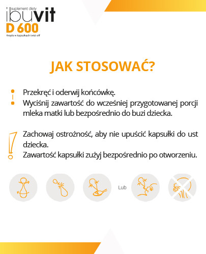 Ibuvit D 600 30 kapsułek miękkich twist-off