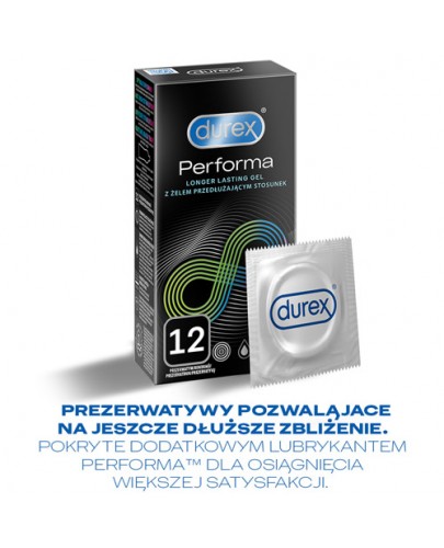 Durex Performa prezerwatywy 12 sztuk