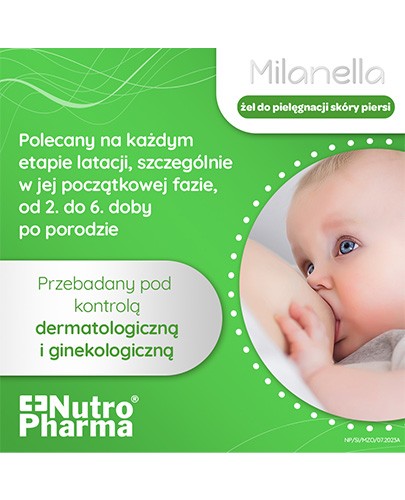 Milanella żel do pielęgnacji skóry piersi 75 ml