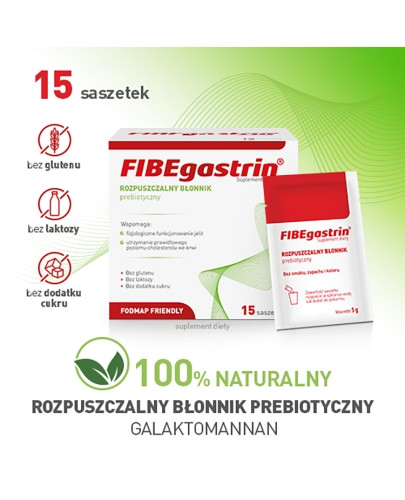 FIBEgastrin 15 saszetek