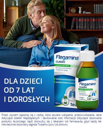 Flegamina 4 mg/5ml miętowa bez cukru 120 ml