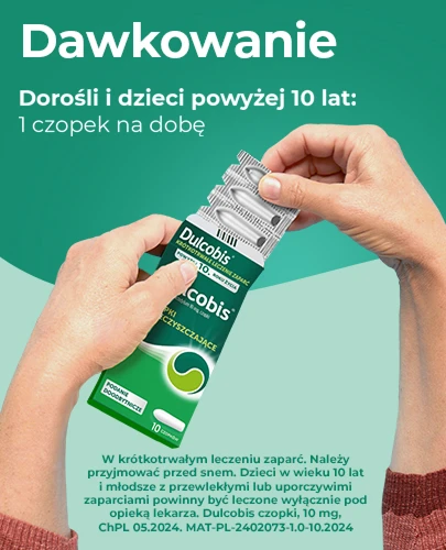Dulcobis 10mg 10 czopków
