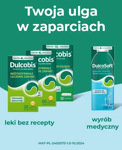 Dulcobis 10mg 10 czopków