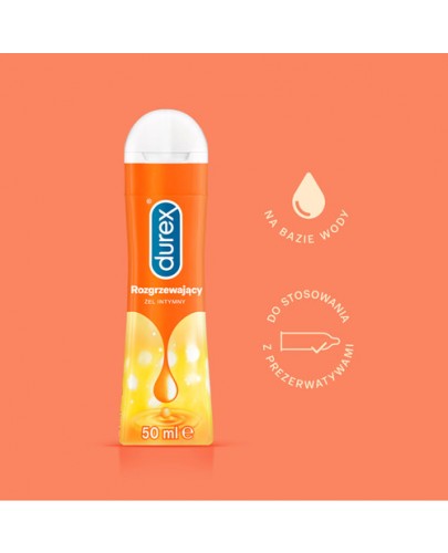 Durex żel intymny rozgrzewający 50 ml