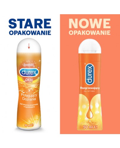 Durex żel intymny rozgrzewający 50 ml