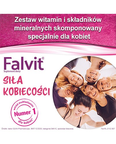 Falvit zestaw witamin i minerałów dla kobiet 30 tabletek
