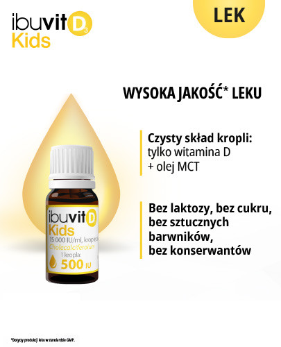 Ibuvit D3 Kids 15000 IU/ml krople doustne 10 ml