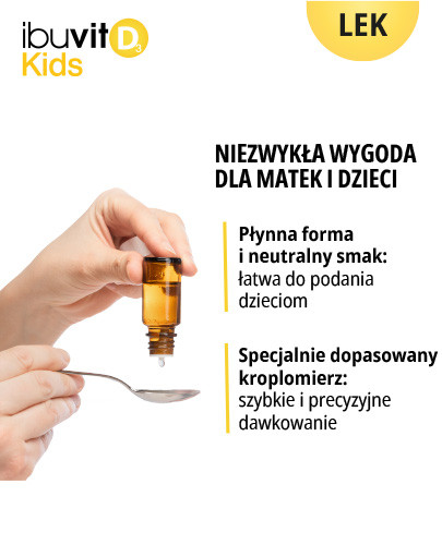 Ibuvit D3 Kids 15000 IU/ml krople doustne 10 ml