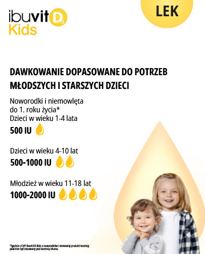 Ibuvit D3 Kids 15000 IU/ml krople doustne 10 ml