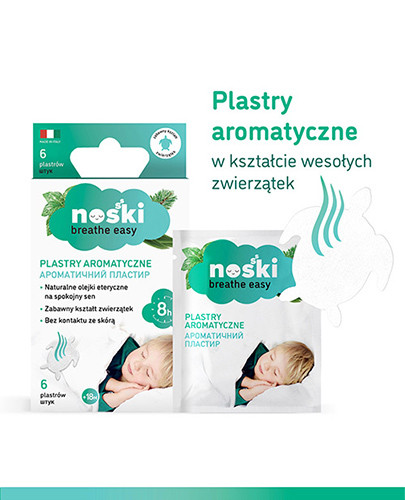 Noski plastry aromatyczne 6 sztuk