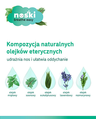 Noski plastry aromatyczne 6 sztuk