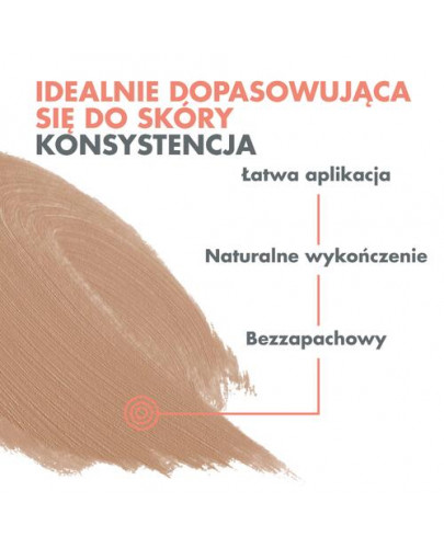 Avene wysoka ochrona przeciwsłoneczna podkład piaskowy SPF 50 Beige 10 g