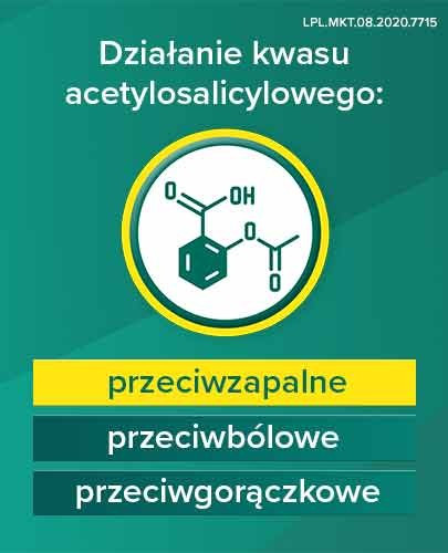 Aspirin C 400 mg + 240 mg 40 tabletek musujących