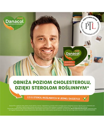 Danacol Plus, saszetki, 21 sztuk 