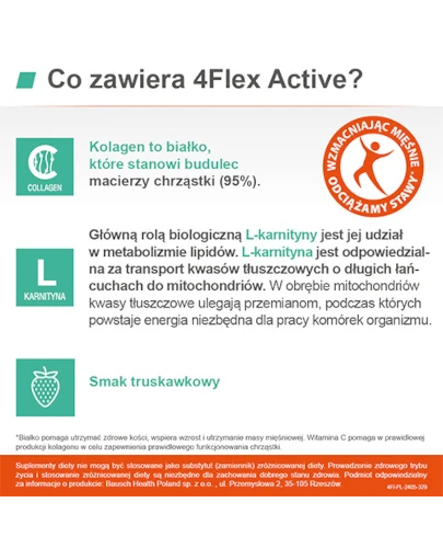 4Flex Active,  saszetki, 30 sztuk
