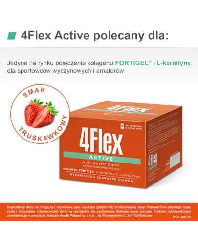 4Flex Active,  saszetki, 30 sztuk
