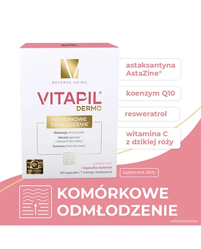Vitapil Dermo Komórkowe Odmłodzenie 30 kapsułek