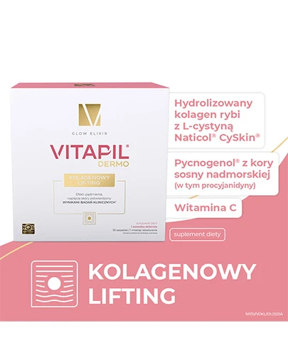 Vitapil Dermo Kolagenowy Lifting 30 saszetek