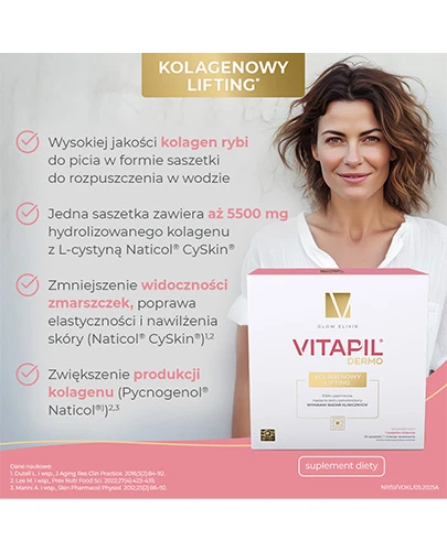 Vitapil Dermo Kolagenowy Lifting 30 saszetek