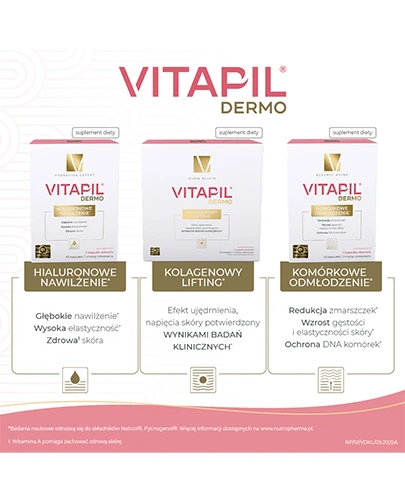 Vitapil Dermo Kolagenowy Lifting 30 saszetek