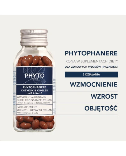 Phyto Phytophanere Włosy i Paznokcie 240 kapsułek