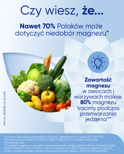 Magne B6 Forte, 100 mg Mg2+ + 10 mg, 180 tabletek powlekanych