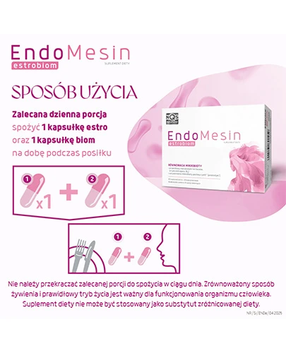 EndoMesin Estrobiom, kapsułki, 60 szt