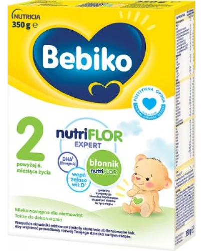 Bebiko 2 Nutriflor Expert mleko następne po 6. miesiącu 350 g