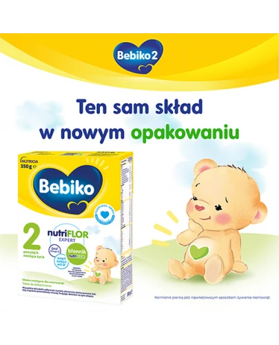 Bebiko 2 Nutriflor Expert mleko następne po 6. miesiącu 350 g