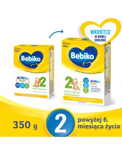 Bebiko 2 Nutriflor Expert mleko następne po 6. miesiącu 350 g