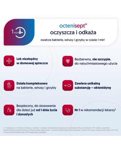 Octenisept płyn do dezynfekcji spray 250 ml