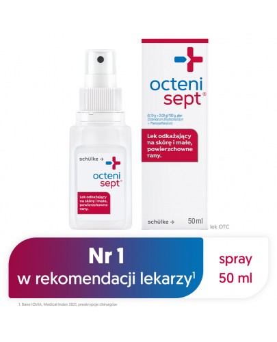 Octenisept płyn do dezynfekcji spray 50 ml