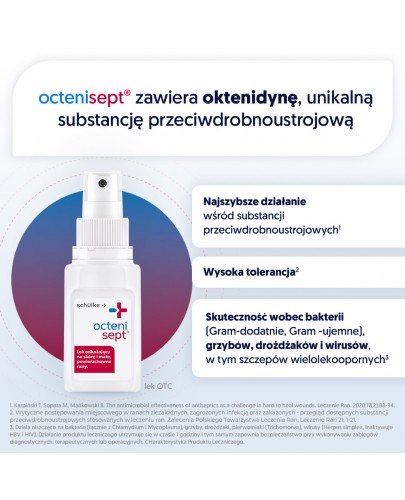 Octenisept płyn do dezynfekcji spray 50 ml