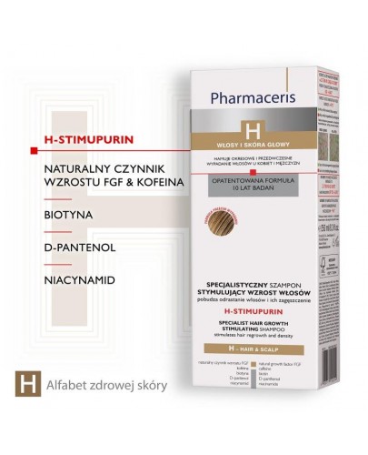 Pharmaceris H Stimupurin szampon stymulujący wzrost włosów 250 ml