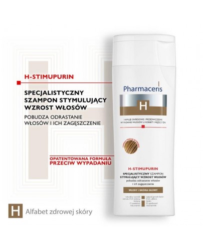 Pharmaceris H Stimupurin szampon stymulujący wzrost włosów 250 ml