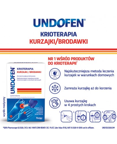 Undofen Krioterapia aerozol na skórę 50 ml 