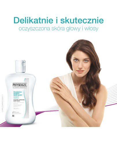 Physiogel Pielęgnacja włosów i skóry głowy delikatny szampon 250 ml