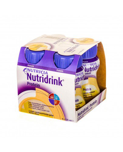 Nutridrink Protein smak waniliowy 4x 125 ml