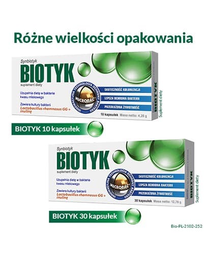 Biotyk 0,4 g 10 kapsułek  [Krótka data - 2024-06-30]